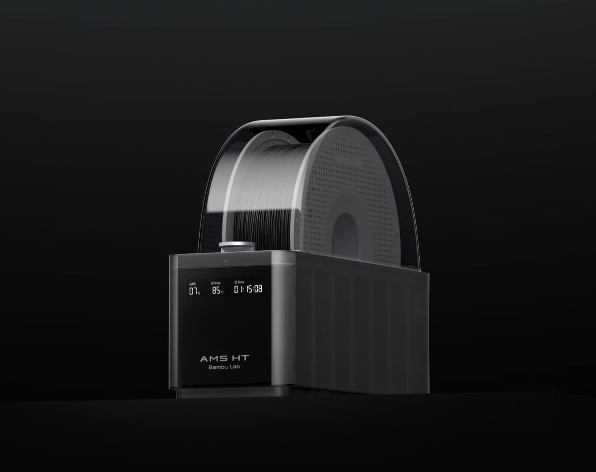 AMS HTの本体とフィラメント収納部