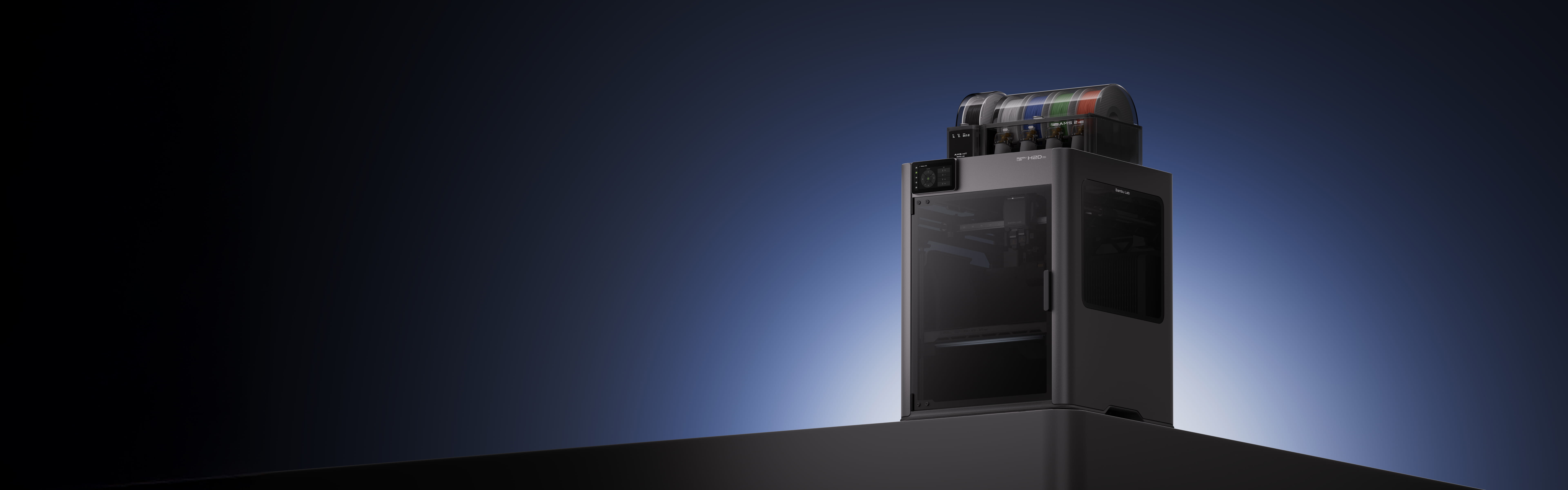 AMSを搭載したBambu Lab H2D Proの公式ヒーロー画像